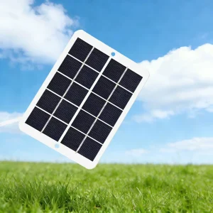 多晶硅太阳能电池板 5v 3w 太阳能光伏板 适合露营户外活动