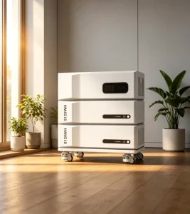 6.2kW Off Grid Solar Generator System 10kWh 51.2V LiFePO4 Battery Hybrid Inverter All in One ESS AC 10ms UPS CAN Pure Sine Wave