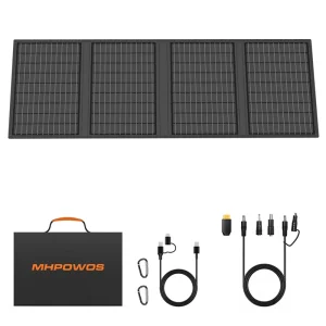 60 Watt Portable Flexible 23.5% High Conversion Rate Solar Panels Portable Solar Panel System for Camping and RVs US Spot