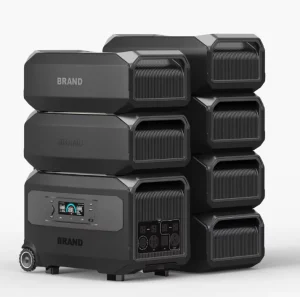 6000W Home Solar Energy Storage System Pure Sine Wave 220V Output LiFePO4 Solar Generator MPPT Photovoltaic Charging Emergency