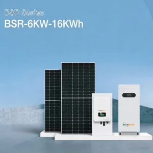6000W Off-Grid Solar Generation System 16kWh Energy Storage Battery Full Solution for Countryside Home Use