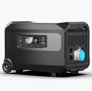 6000W Output Portable Power Station Pure Sine Wave LiFePO4 Battery Solar Generator Home Stacked Battery Pack
