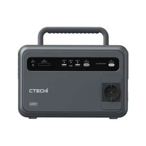 600W Battery Powered Portable Power Station Solar Generator for Devices and Appliances Camping Home Backup