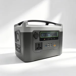 600W LiFePO4 Battery Solar Panel Generator 512Wh Pure Sine Wave Portable Power Station for Camping Outdoor Emergency Use