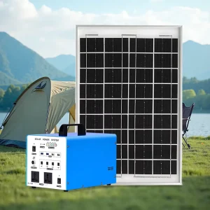 600W Portable Power Supply with MPPT Controller, 100Ah Power Station, LiFePO4 Battery, Outdoor Energy Storage