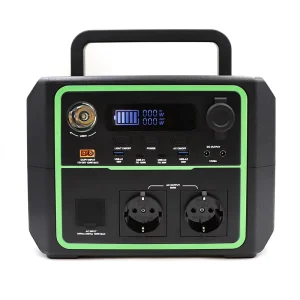 600W Portable Solar Fast Charging Power Station LiFePO4 Battery Rechargeable Electric Generator Emergency Backup Supply Silent