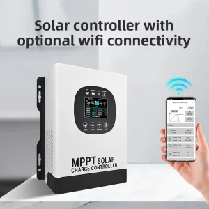 60A 120A MPPT Solar Charge Controller 480V PV Input Auto 24V 36V 48V 96V Auto Support 108V/120V/144V/156V/168V/180V/192V Bat