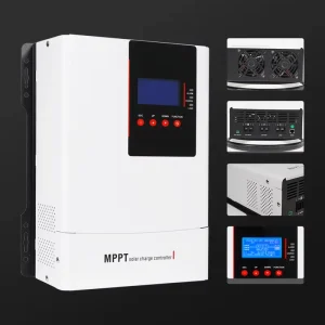60A 80A 100A 120A 3.5kW 5.5kW 6.2kW LCD Display High Input Voltage Auto MPPT Hybrid Solar Charge Controller