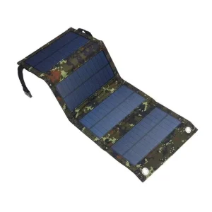 60W 20% Efficient Portable Foldable Solar Panel with USB Charger for Outdoor Mobile Charging Solution