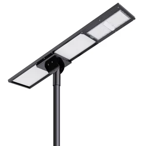 60W 80W 120W All In One Solar Street Light IP65 Waterproof High Lumen Outdoor Road Lighting