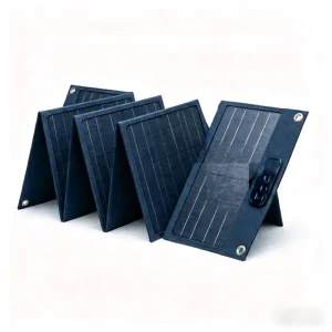 60W Portable 6 Fold Solar Panel Waterproof Foldable QC3.0 Charger for Outdoor Camping RV 5V 12V Devices