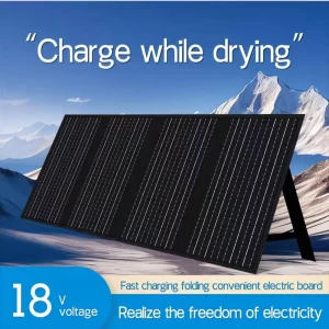 60W Portable Foldable Solar Panel 23.6% High Efficiency Monocrystalline Solar Charger for Phone Laptop Battery Charging