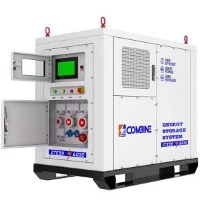 60kWh EMS Control Customizable System Mobile Energy Storage LiFePO4 Battery off Grid Events Emergency Power Hybrid Solar Power