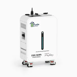 6200W Hybrid Solar Inverter 5kWh LiFePO4 Battery All-in-One ESS Built-in BMS 6000 Cycles MPPT 6000W for Home Off-Grid