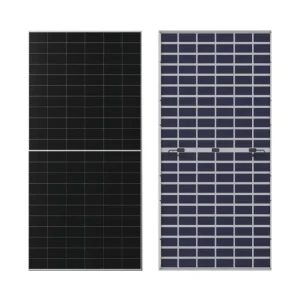 650W BC Bifacial Monocrystalline Solar Panels BIPV High Module Conversion Efficiency