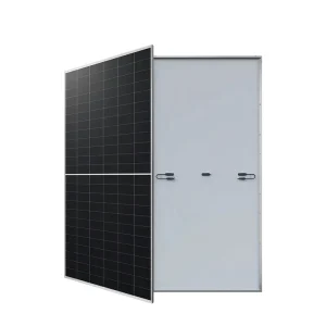650W N Type HPBC Bifacial Solar Module 24.5% Efficiency 1500V Dual Glass Back Contact Technology Solar Panel