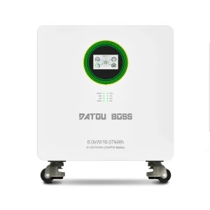 6KW 16.07kWh All in One Home Energy Storage System 48V Hybrid Inverter 51.2V LiFePO4 Battery Touch Screen WiFi Off Grid Solar