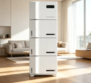 6KW Slim Home Solar ESS 15kWh 51.2V 300Ah LiFePO4 Battery Hybrid Grid Inverter 18.3cm USB 10ms Transfer 500V MPPT