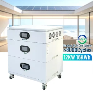 6KW Stackable All in One ESS 16KWH Battery Inverter Modular Smart Scalable Solar Energy Storage System Home Prower