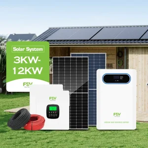 6Kw 8Kw 10Kw 12Kw Complete Off Grid Solar Kit All in One Photovoltaic Power Generation System