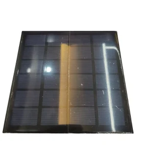 6V 12V 3W Monocrystalline Solar Power Generation Monocrystalline Silicon Solar Cells 520MA Solar Panels