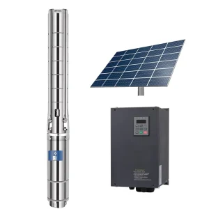 6inch 11000W 120m 70m3/h 15HP AC DC Submersible Solar Water Pumps for Agriculture