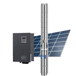 6inch 5.5kw 60m 70m3 h Submersible Solar Water Pumps for Agriculture