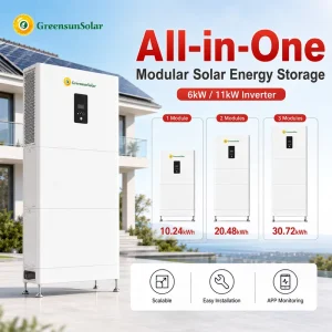 6kW 11kW All in One Solar Inverter and Battery System for Residential Energy Storage