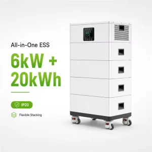 6kW 20kW Stackable All in One ESS with Inverter for Residential Solar Backup Supplier