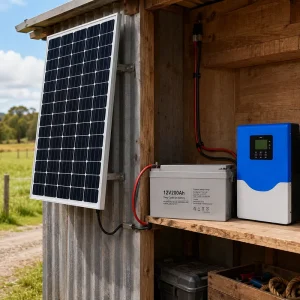 6kW Off Grid Solar Kit with 48V 300Ah Battery MPPT Inverter for Home Farm Backup Power