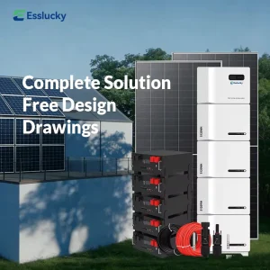 6kW Off Grid Solar System With Battery for Remote Area Power Supply