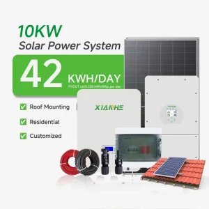 6kw 8kw 10kw 11kw 20kw Off Grid All in One Home Hybrid Solar Energy Storage System Full Set Solar Panel Inverter Battery Kits