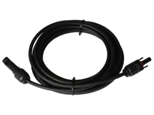 6mm2 Single Core Solar Cables With Connectors 1m 2m 3m 5m Length