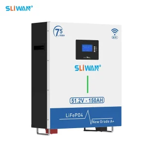 7.5kWh Floor-Standing Energy Storage Battery 21.6V Discharge Cut-Off Lithium Iron Phosphate Battery for Van Off-Grid Living