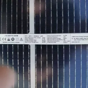 700W-720W单晶太阳能电池板N型双玻璃 采用HJT技术高效