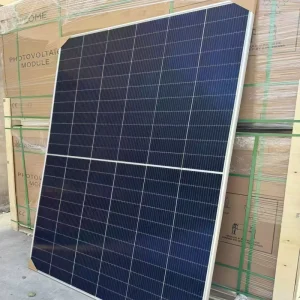 700W HJT IBC Mono Bifacial Solar Panel with Double Glass Half Cut 132 Cells 210mm 23% Efficiency 25-Year Warranty