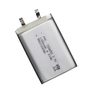 703040 703048 703450 803048 Semi-Solid-State Pouch Batteries 3.7V 1000-1350mAh 300-Cycle LiNiMnCoO2 Cathode -20~60°C