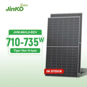 715W Solar Panel For House Jinko Solar Tiger Neo N type 66HL5-BDV High Efficiency Solar Power Panel