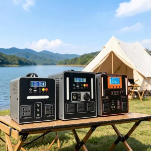768Wh Portable Power Station With Solar Panel 1000W LiFePO4 Battery Solar Generator Outdoor Camping Emergency Backup Travel