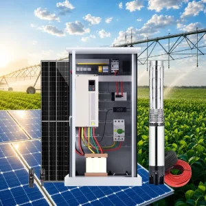 80 Hectare Linear Submersible Solar Water Pump Farm Agricultural Center Pivot Irrigation System