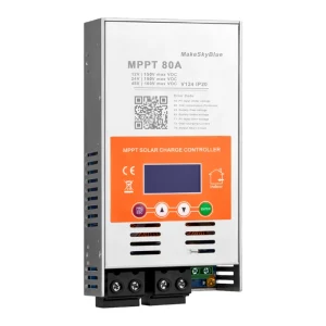 80A WiFi MPPT Solar Charge Controller Auto Recognition 12V 24V 48V