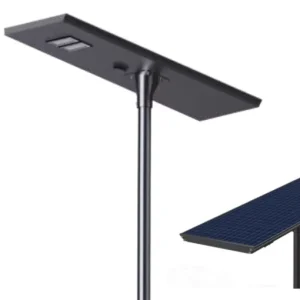 80W 120W Solar Street Light IP65 Aluminum Body DC Power Supply PIR/IR Motion Sensor Remote Control 3-Year CE Certified