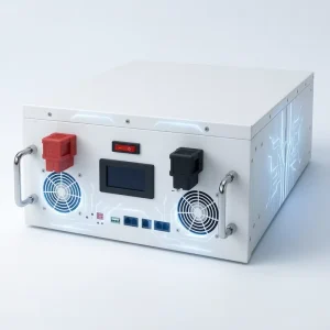 8500 Cycles Rack Mount LiFePO4 Battery 51.2V 5kWh Deep Cycle Solar Battery for Off-Grid Power