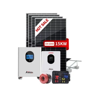 太阳能电池板混合动力系统完整套件 8Kw 15Kw 25Kw 家用太阳能发电系统离网式全套