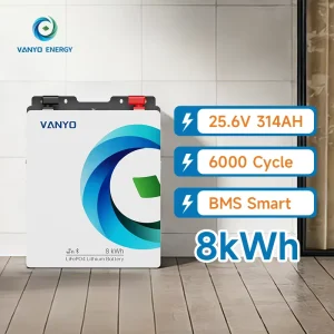 8kwh Lithium Battery Ion 25.6V Solar Lifepo4 5KWH 314AH 200AH Lithium Batteries Energy Storage