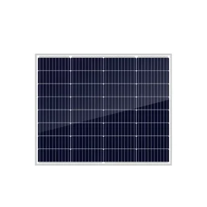 90W 100W 110W Solar Photovoltaic PV Modules Black Monocrystalline Cells 60 72 Cells 182mm PERC Type