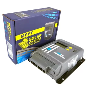 97% Efficiency MPPT Solar Charge Controller for Gel, Sealed and Flooded Batteries, 12V/24V, 10A/20A/30A/40A