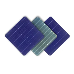 9BB Monocrystalline Solar Cell 166mm Photovoltaic Cells