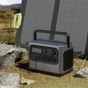 AC 110V 230V Portable Lithium Solar Generator Customized 600wh Portable Power Station for Outdoor Camping Hiking Powerstation