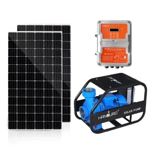 AC DC 3Hp High Pressure Surface Solar Water Pump for Irrigation